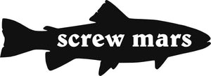 Screw Mars Bumper Sticker